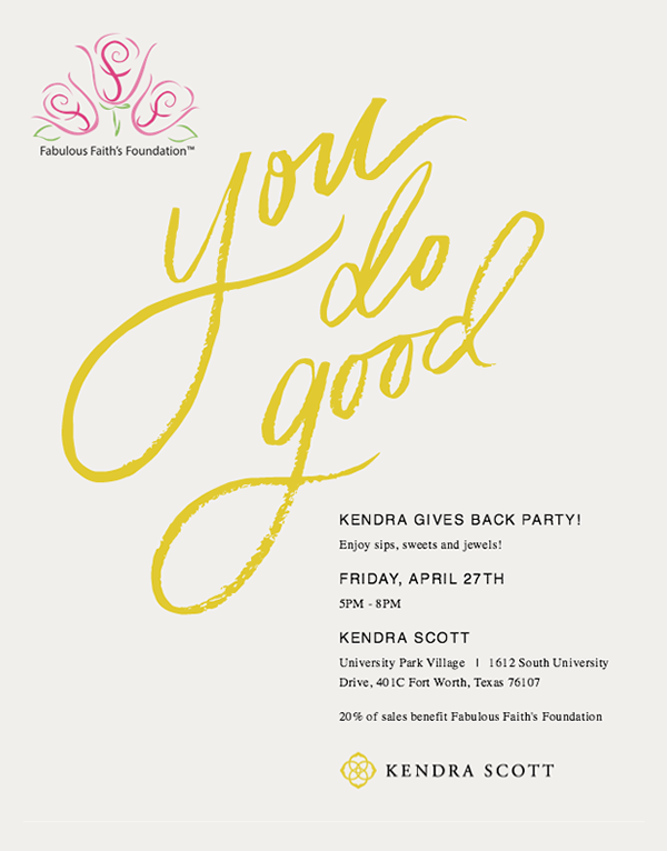 Kendra Scott Gives Back